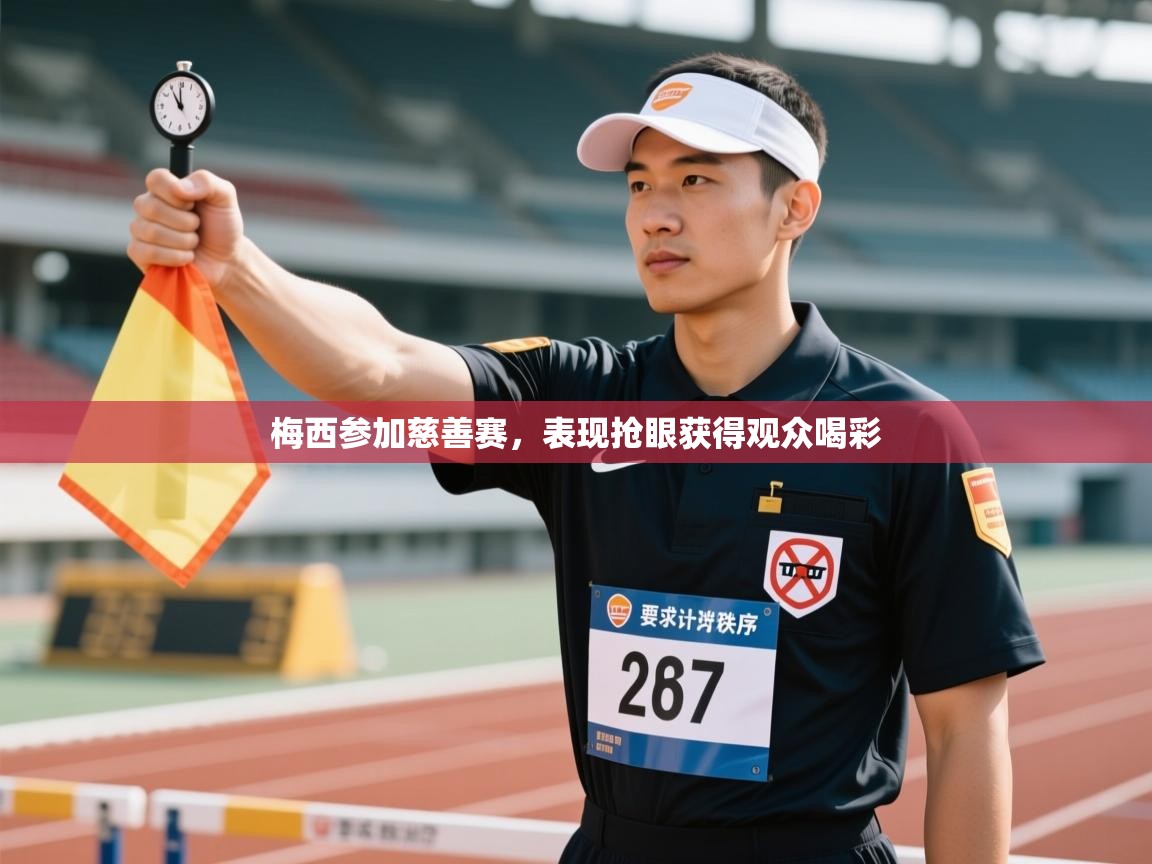 梅西参加慈善赛，表现抢眼获得观众喝彩  第1张